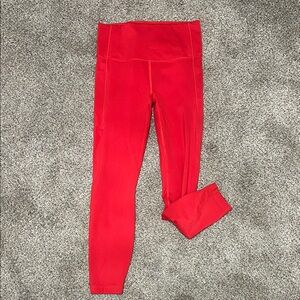 All in Motion Red Ankle Pants